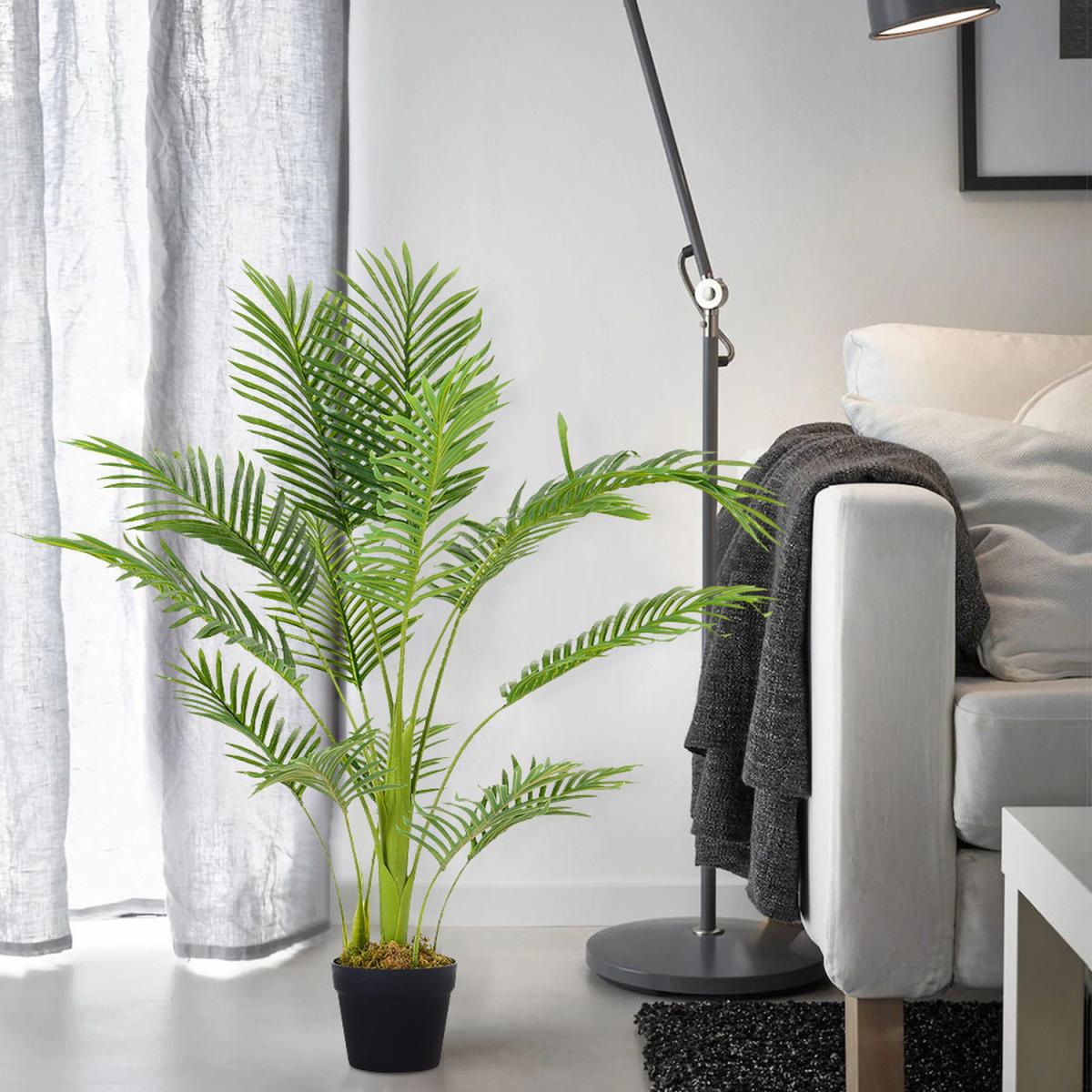Large Artificial Plants Palm Tree in Planter - Green / /cm – image 7