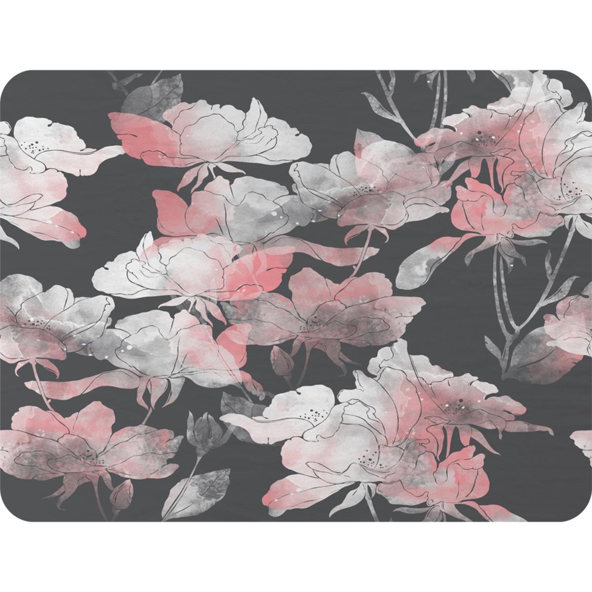 Imprints Flowers And Leaves Of Wild Rose Blanket - Pink – image 2