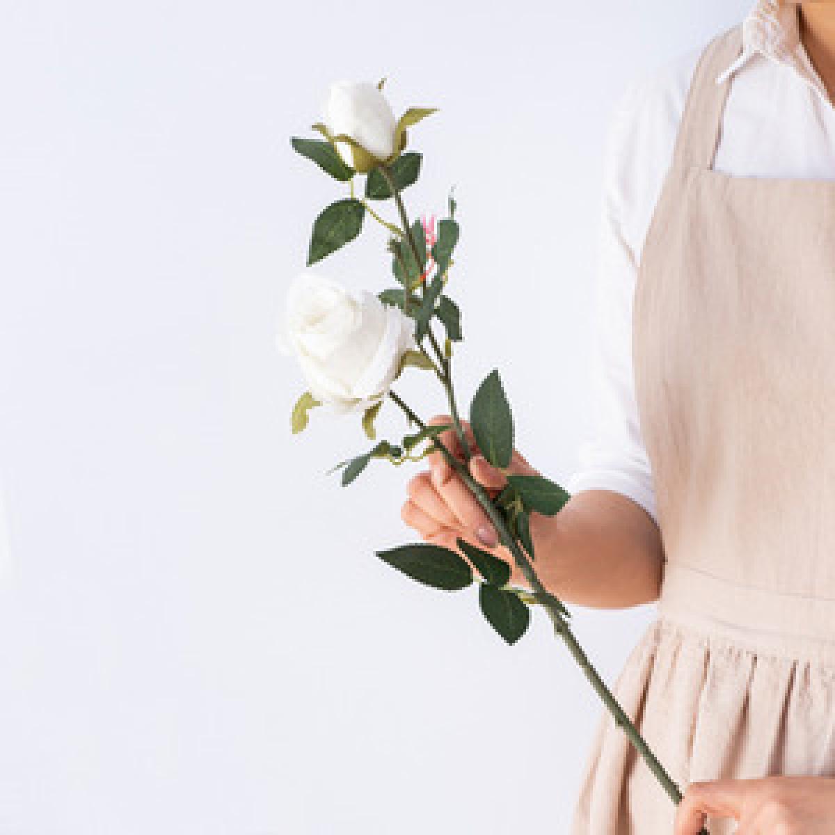 Natural Touch Rose Stem - Pink – image 2