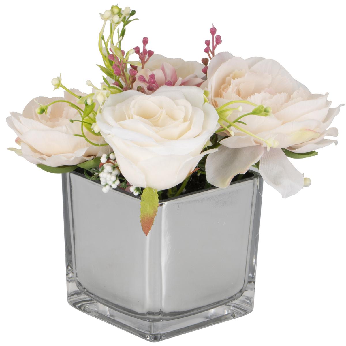 Flowers ln Mirrored Cube – image 2
