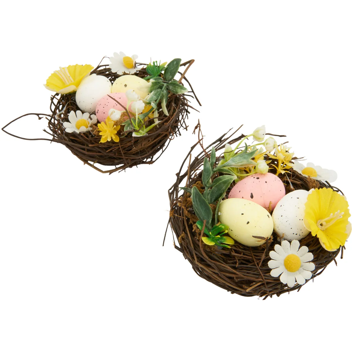 Easter Craft Nest with Flowers – image 2