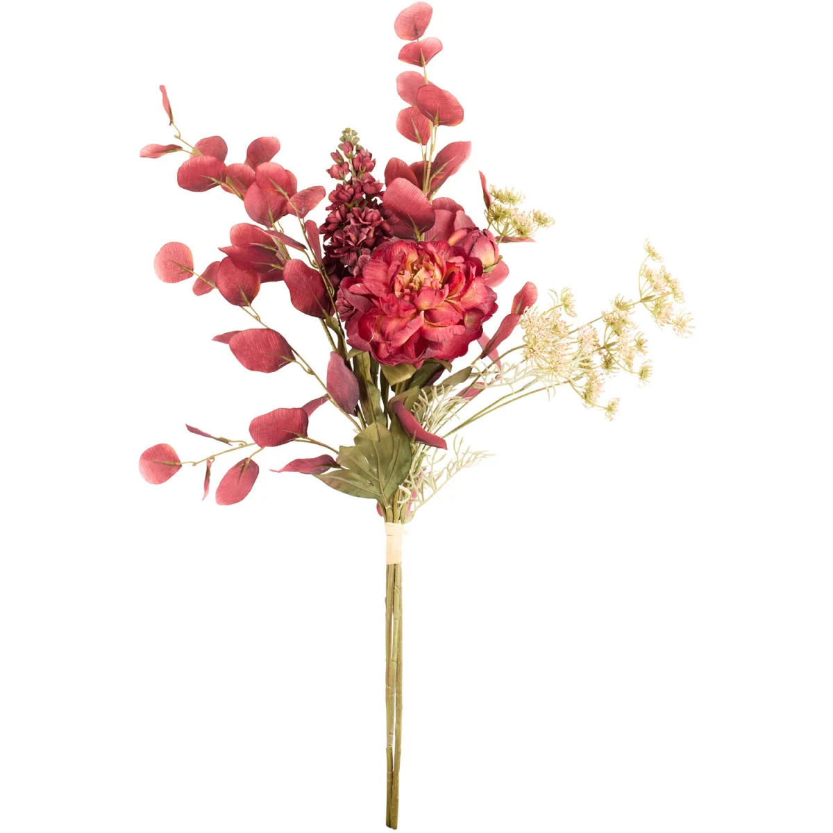 Delphinium and Peony Artificial Bouquet – image 2