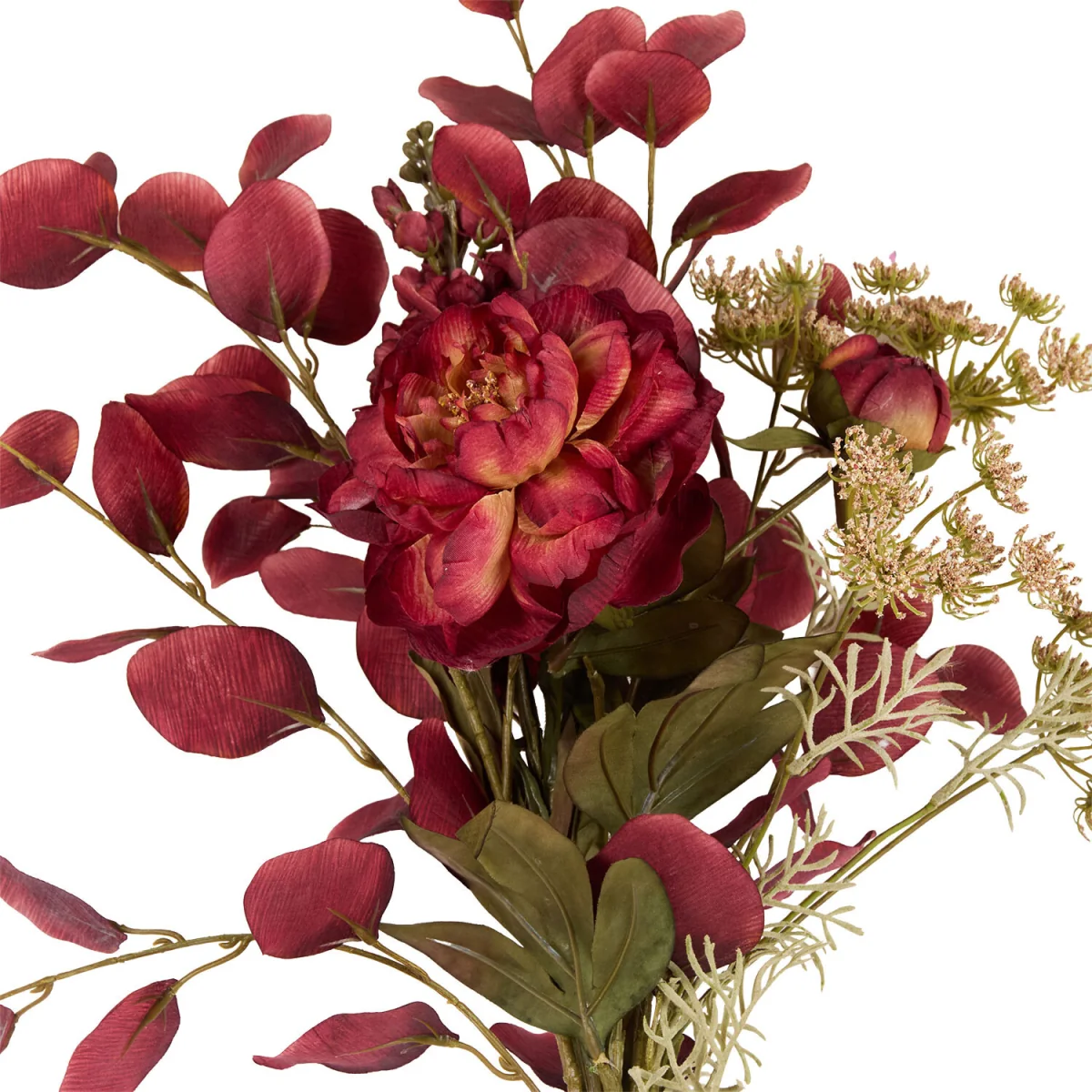 Delphinium and Peony Artificial Bouquet – image 4
