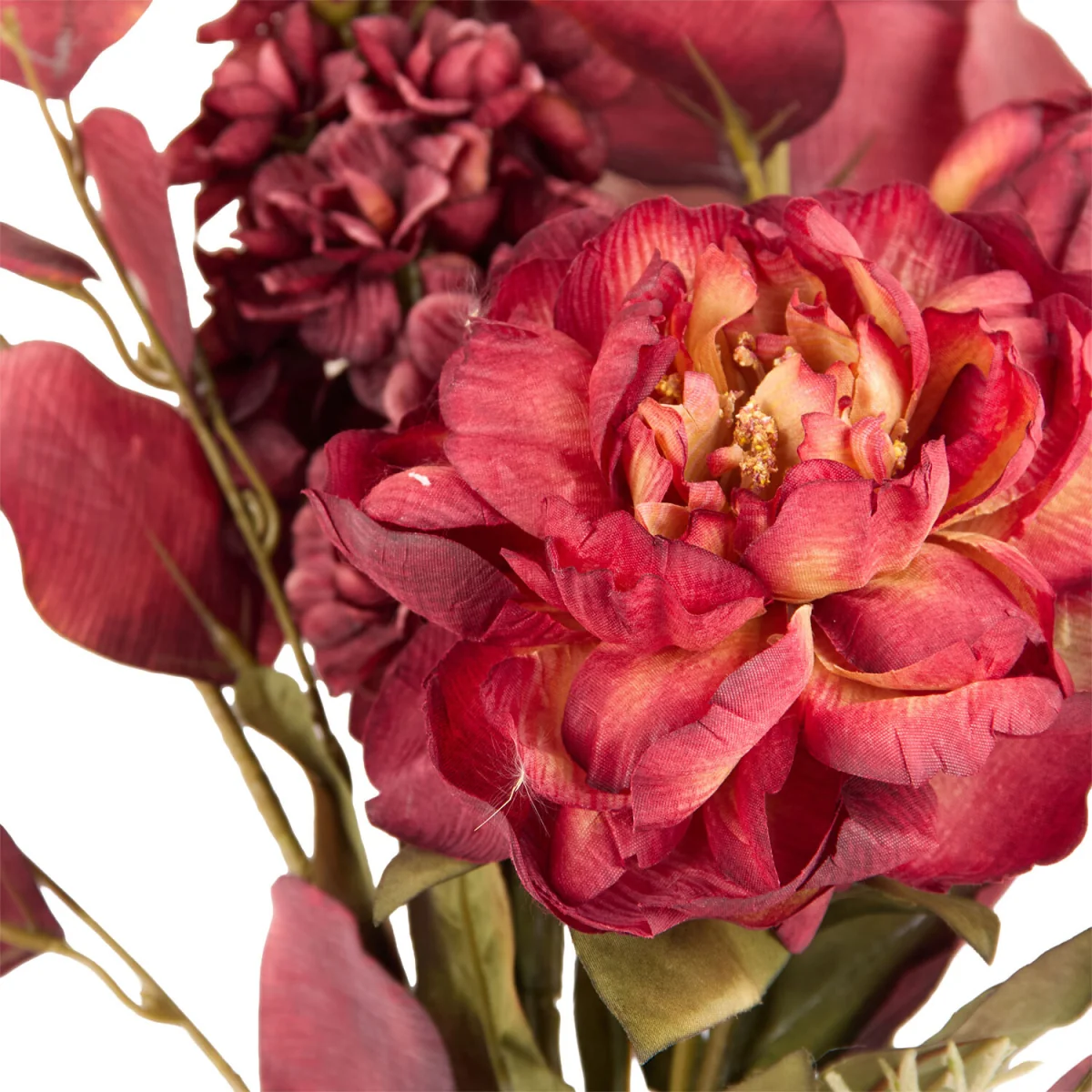 Delphinium and Peony Artificial Bouquet – image 5