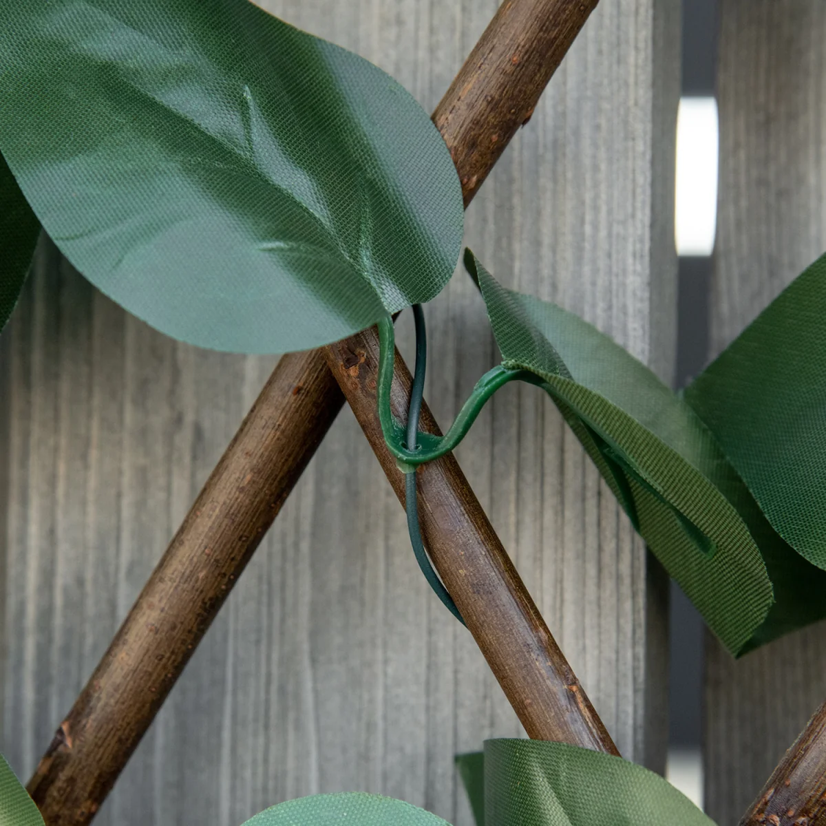 4 PCs Expandable Trellis Fence 2m x 1m Artificial Plant - Green – image 11