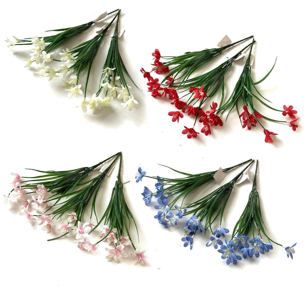 Bumper Pack of Artificial Summer Flower Bushes - Mixed – image 3