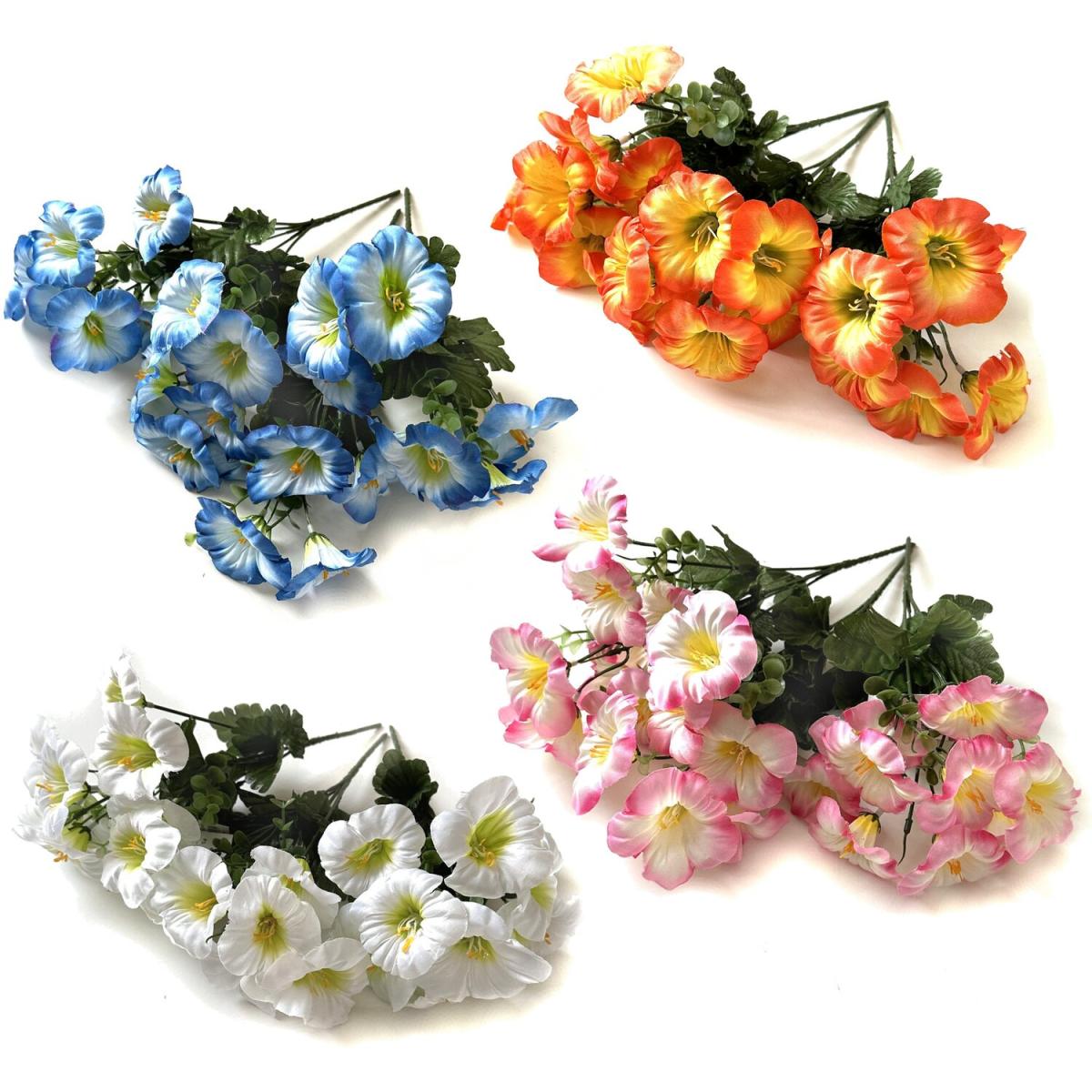 Bumper Pack of Artificial Summer Flower Bushes - Mixed – image 5