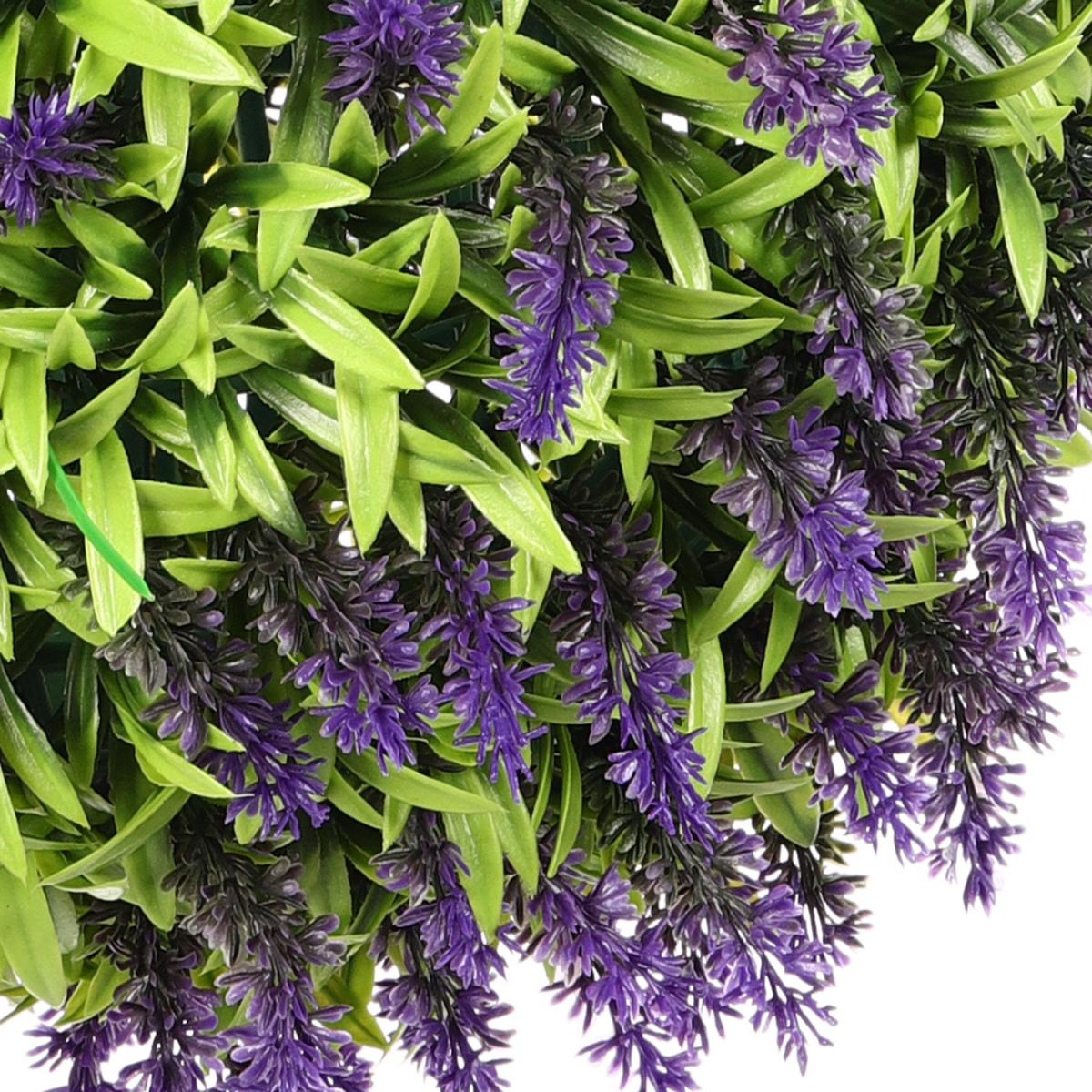 Hanging Artificial Lavender Ball Decor - Green – image 5