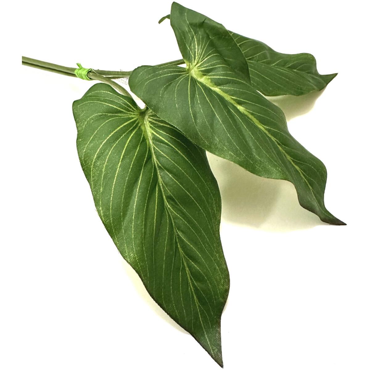 Artificial Anthurium Leaf Bundles - Green – image 2