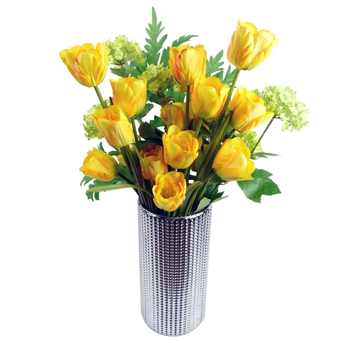 Artificial Tulip Flower Stem - Yellow – image 2