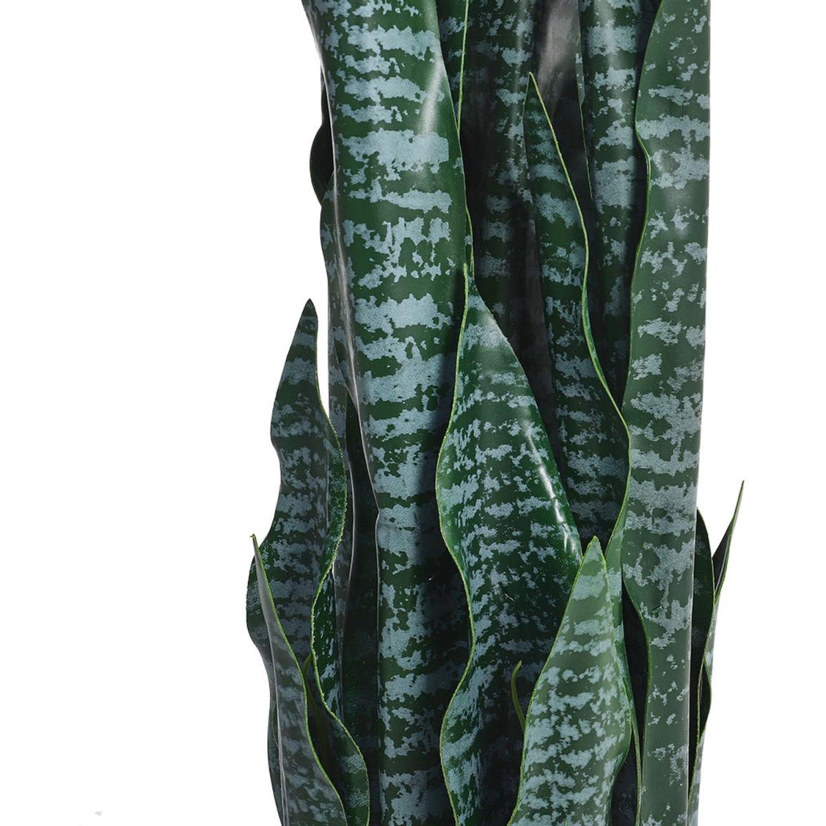 90cm Artificial Fake Snake Plant in Pot - Green – image 4