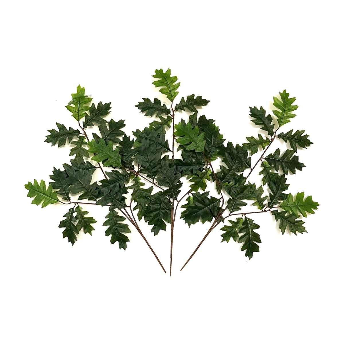 Artificial Oak Branches - Green – image 1