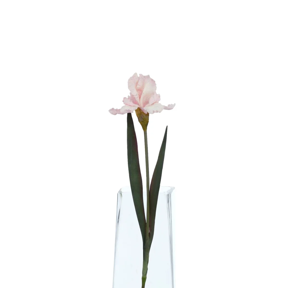 Hill Interiors The Natural Garden Collection Fringed Iris Artificial Flower - Pale Pink – image 2