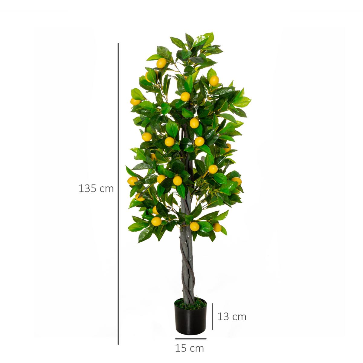 Artificial Lemon Tree - Green – image 3