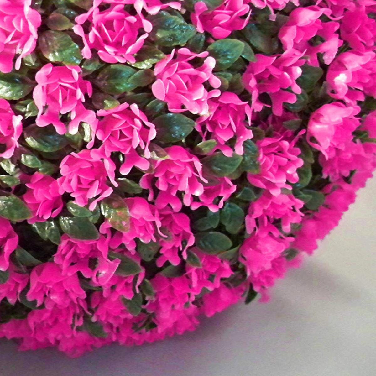 Artificial Hanging Flower Ball Fake Rose - Purple / 38cm – image 13