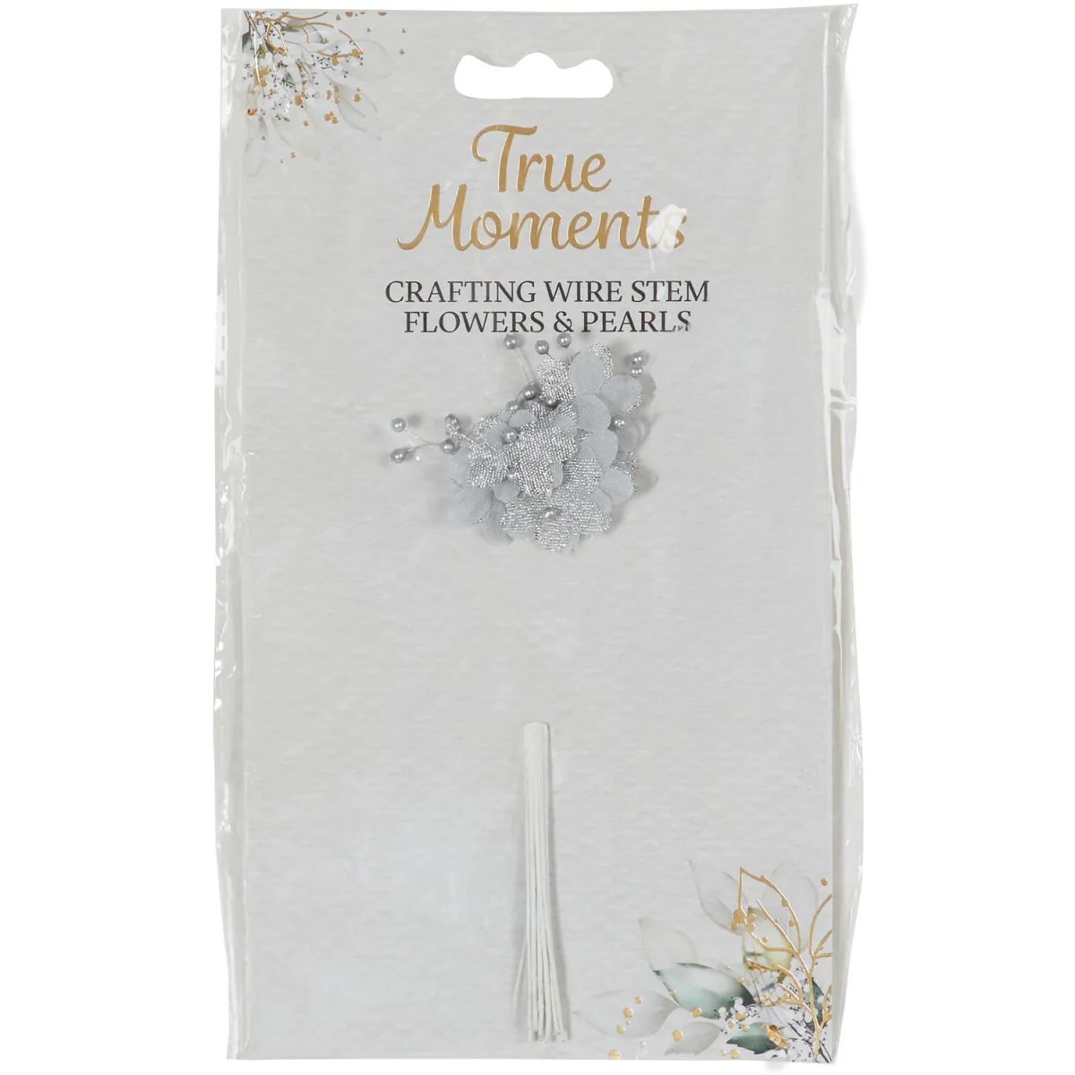 Crafting Wire Stem Flowers and Pearls – image 2