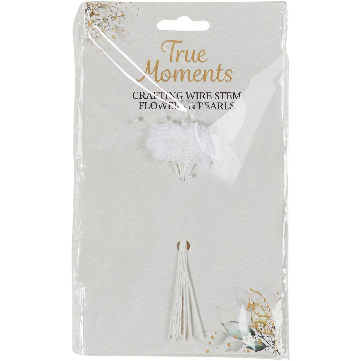 Crafting Wire Stem Flowers and Pearls – image 5