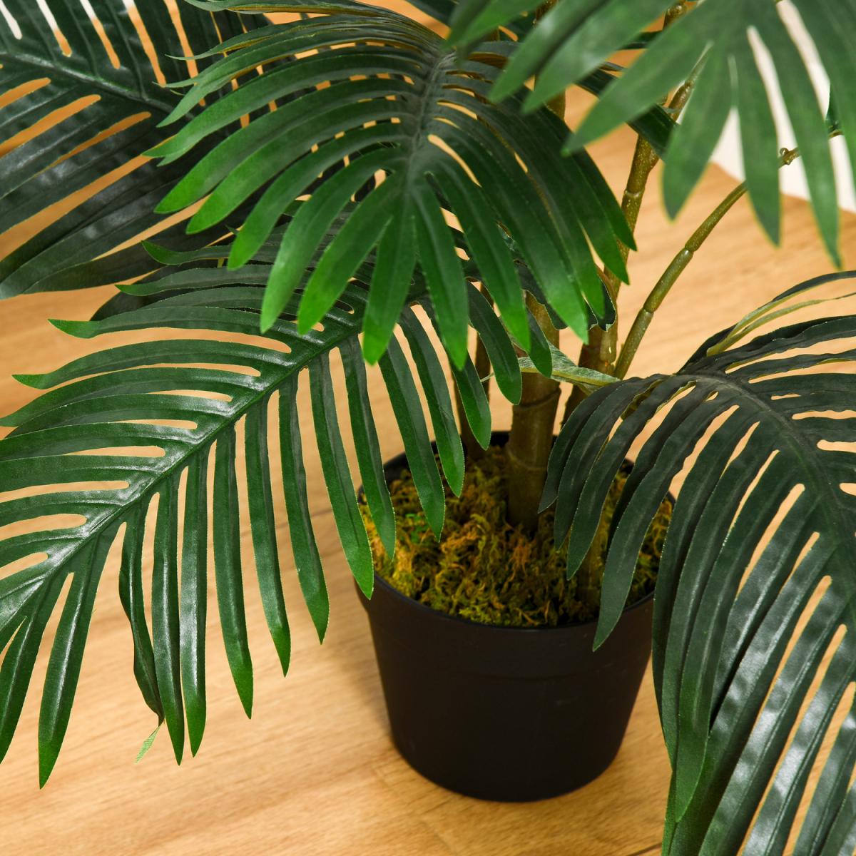 Artificial Palm Plant Decorative Tree  - green – image 2