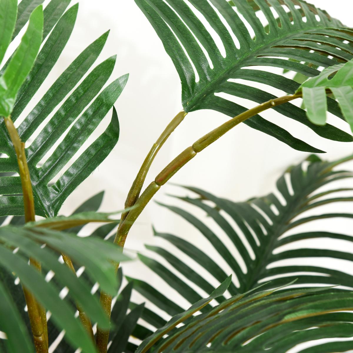 Artificial Palm Plant Decorative Tree  - green – image 4
