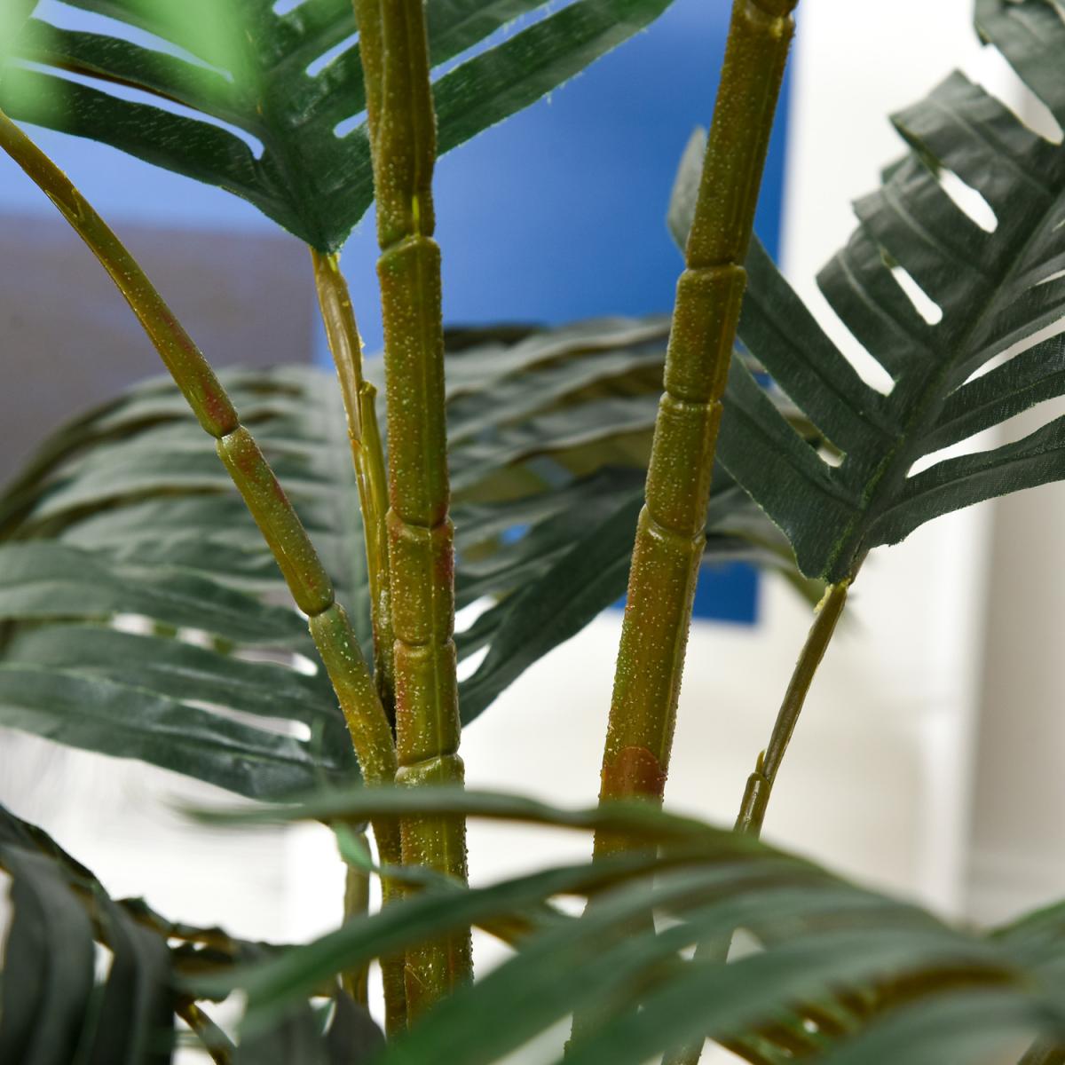 Artificial Palm Plant Decorative Tree  - green – image 5