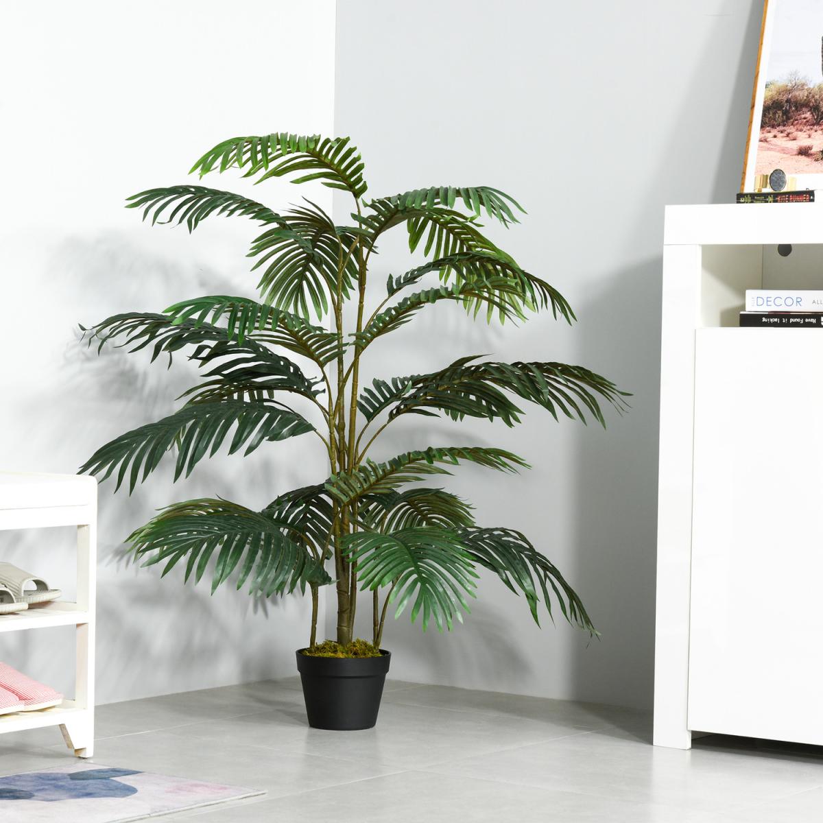 Artificial Palm Plant Decorative Tree  - green – image 10