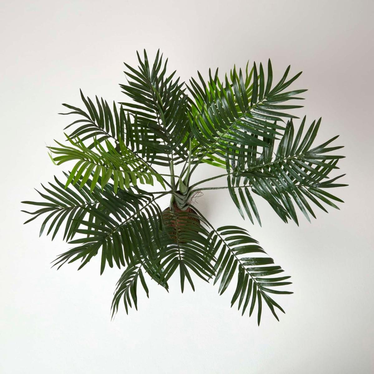 Homescapes Green Mini Palm Tree Artificial Plant with Pot, 100 cm - Green – image 2