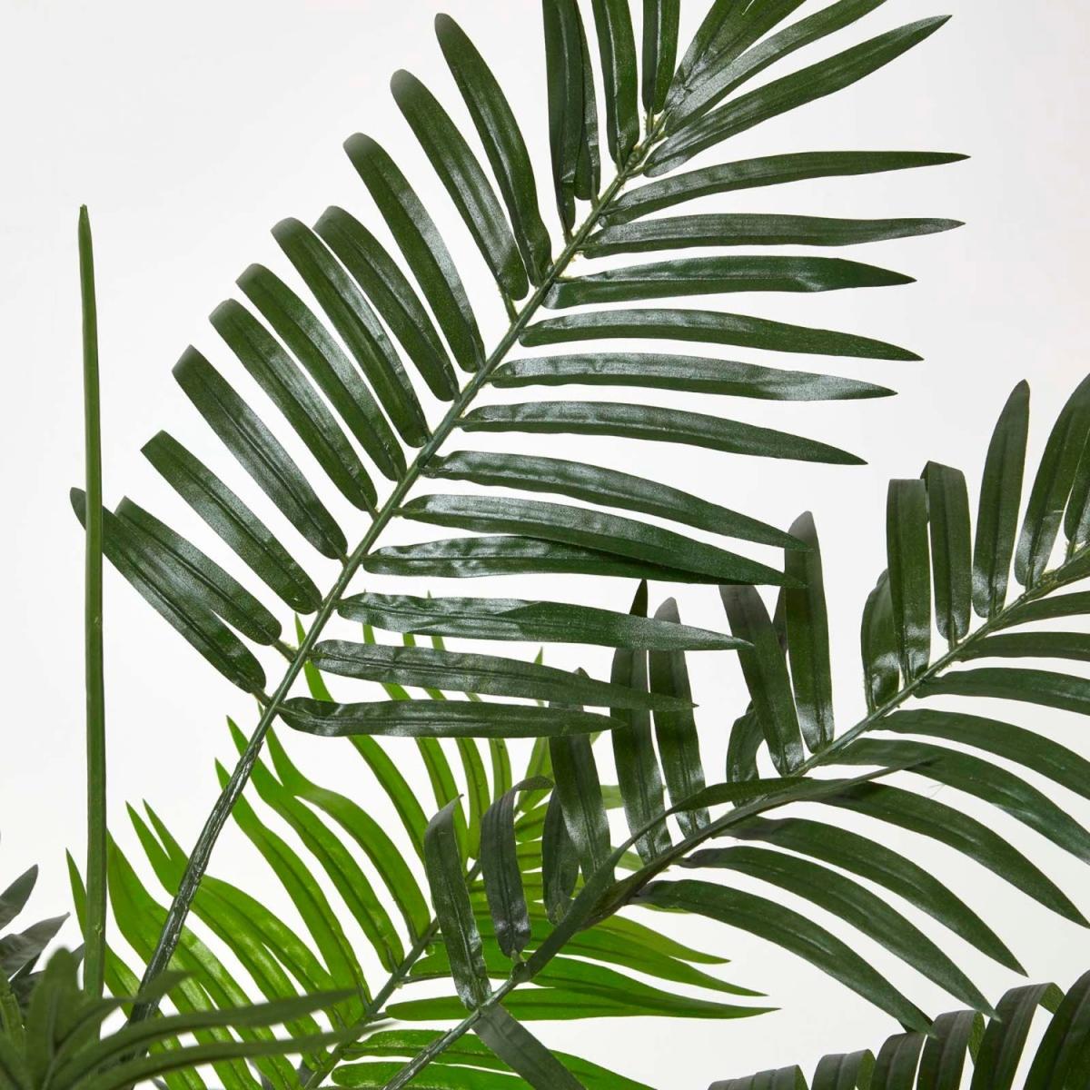 Homescapes Green Mini Palm Tree Artificial Plant with Pot, 100 cm - Green – image 4
