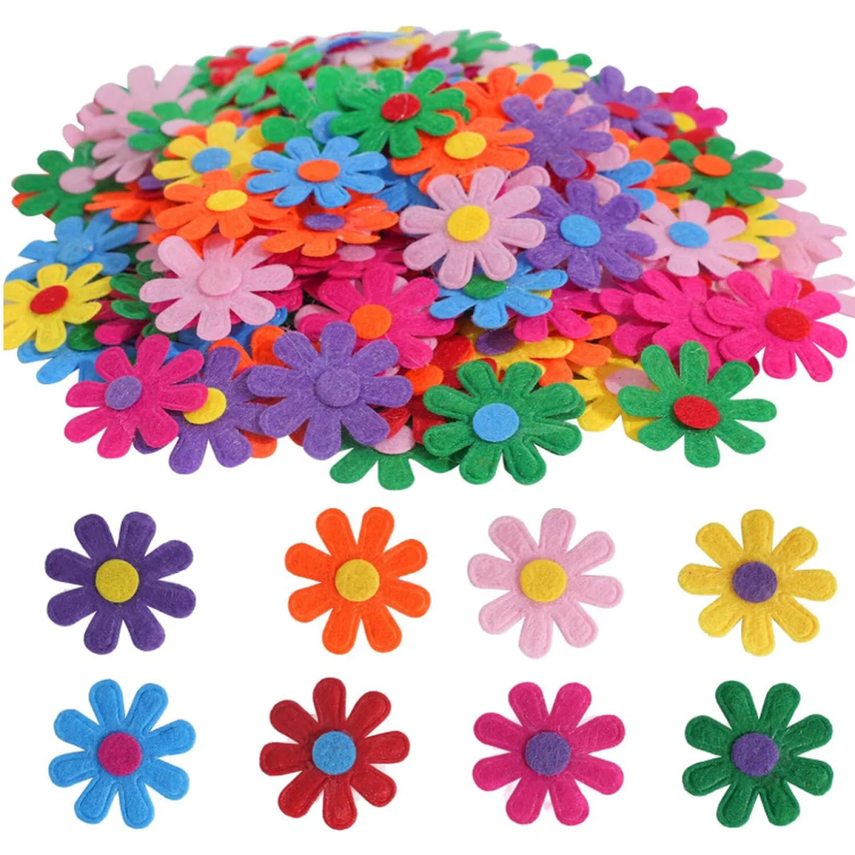 Assorted Felt Flowers – image 2