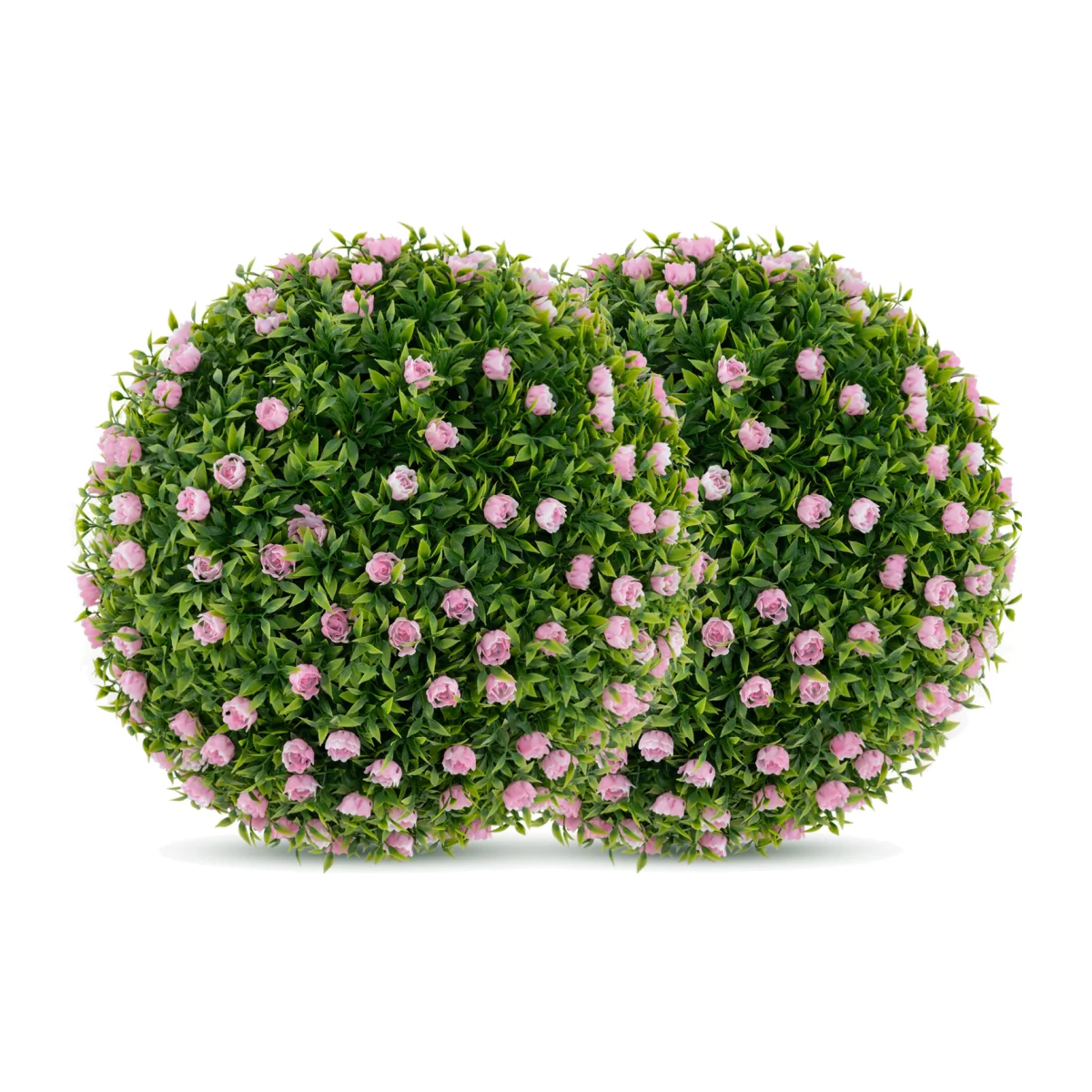 2PCS Artificial Plant Topiary Balls - Green – image 1