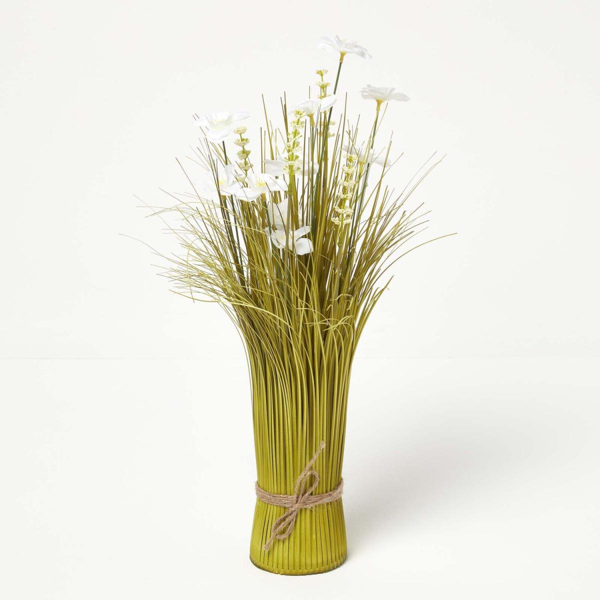 Set of White and Yellow Daffodil Artificial Flower Arrangement - Multi – image 4
