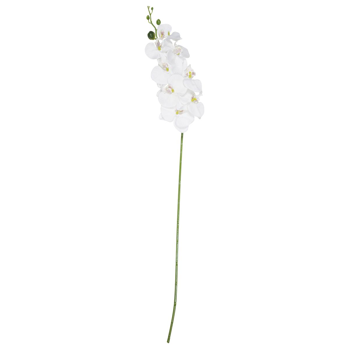 9 Head Orchid Flower - White – image 2