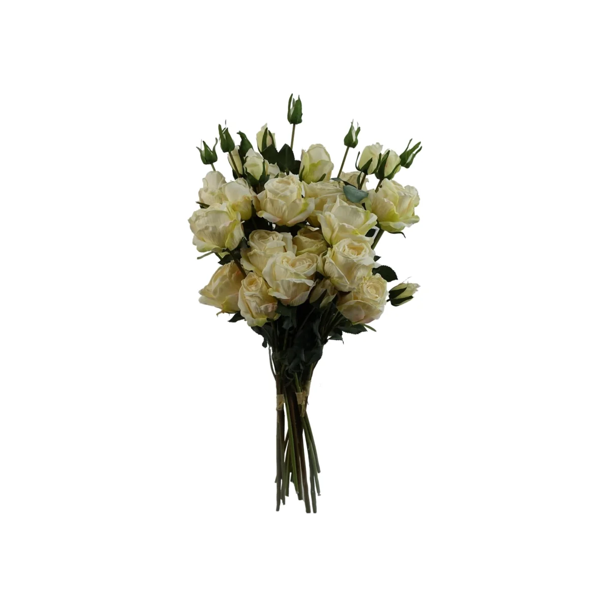 Pack of 6 Cream Rose Artificial Flower Spray Bundles - Cream – image 1