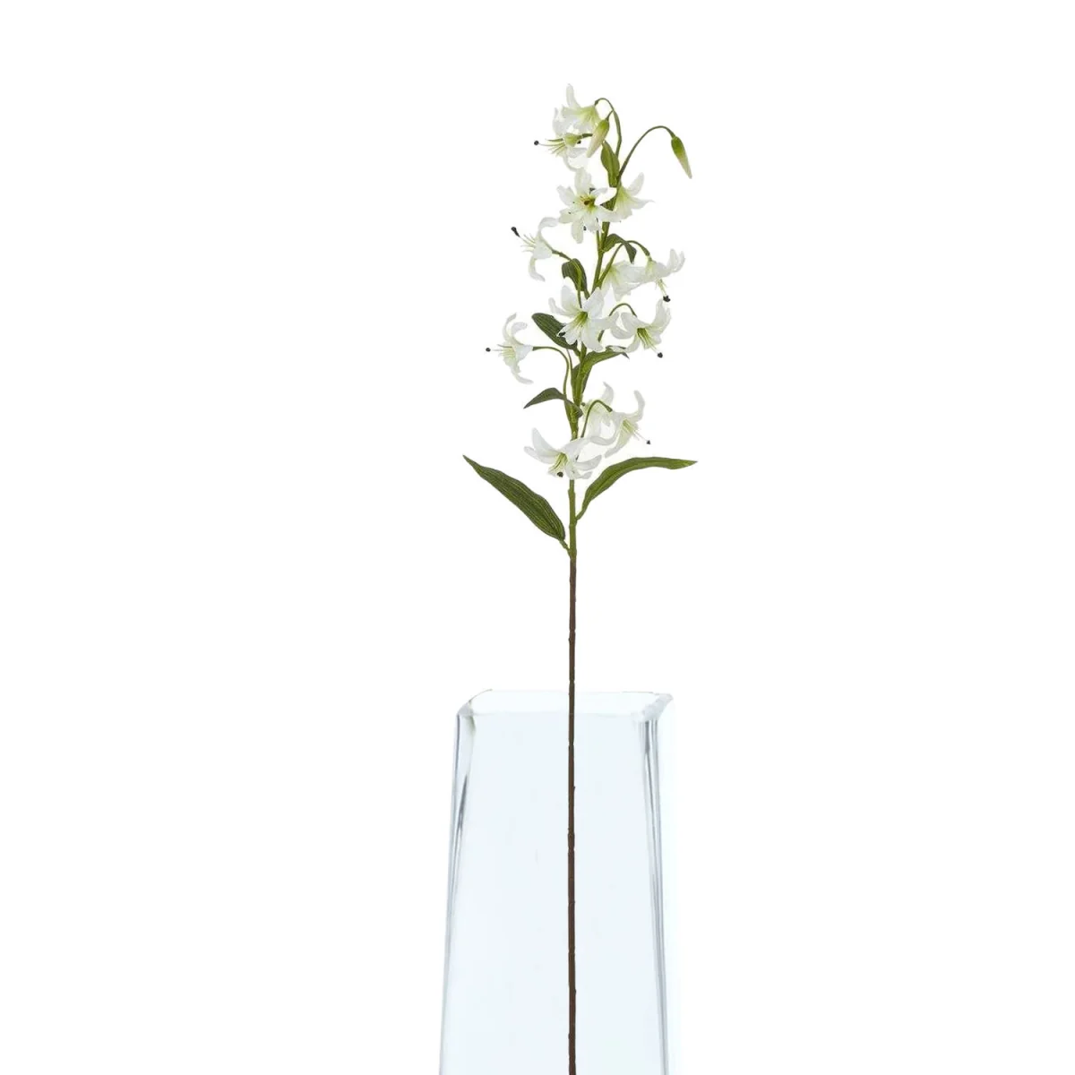 Hill Interiors Turk´s Cap Lily Spray Artificial Flower - Green – image 3