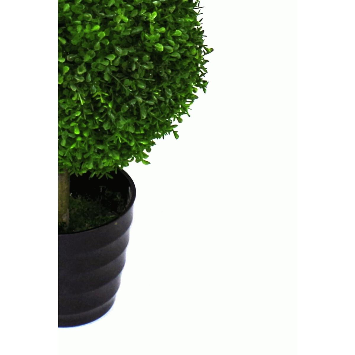 Artificial X-Large Grass Topiary Tree - Green – image 3