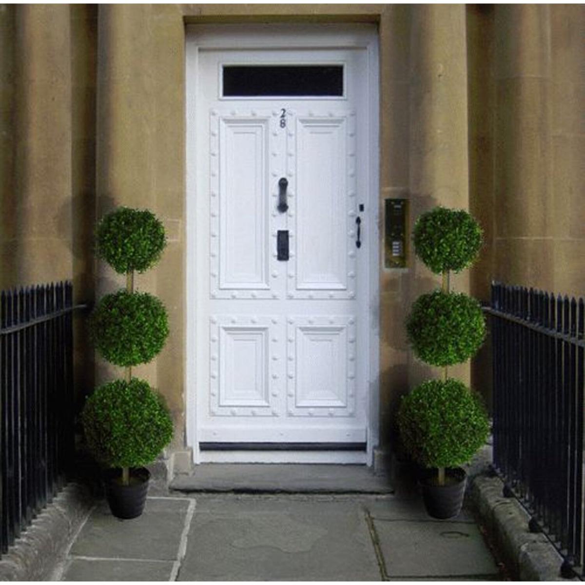 Artificial X-Large Grass Topiary Tree - Green – image 6