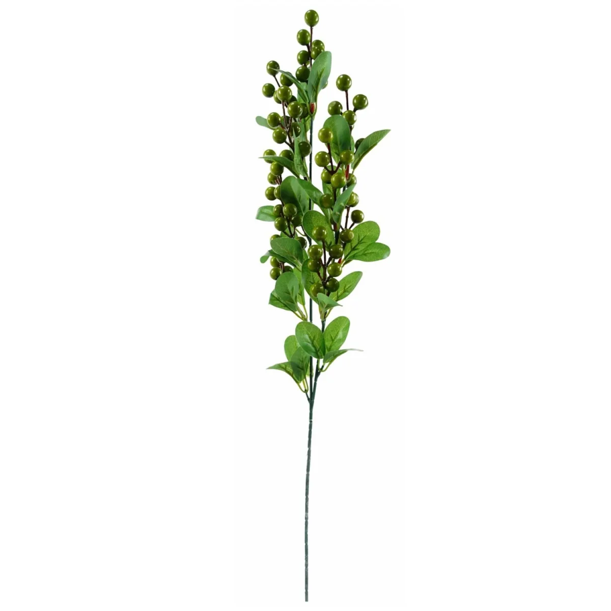 Complete Artificial Flower Arrangement Pack with Vases - Red – image 2