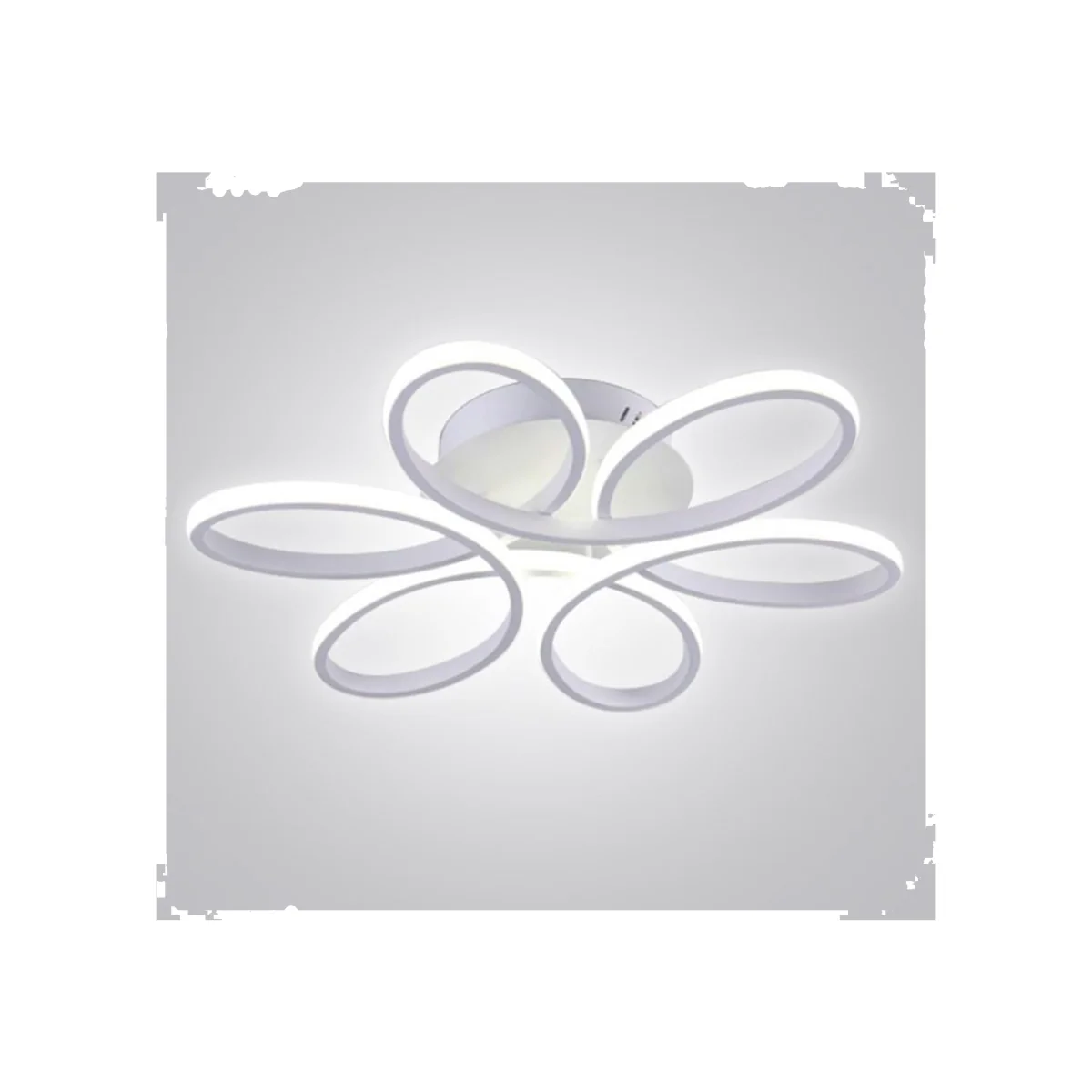 Ceiling LED Flower Light - White – image 1