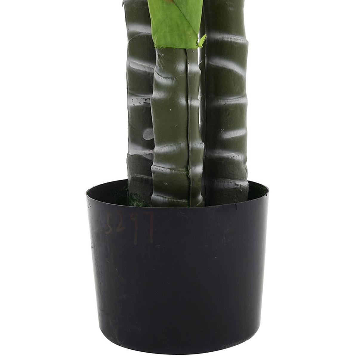 Artificial Plant Dripping Guanyin Tree with Plastic Flowerpot - Green – image 4