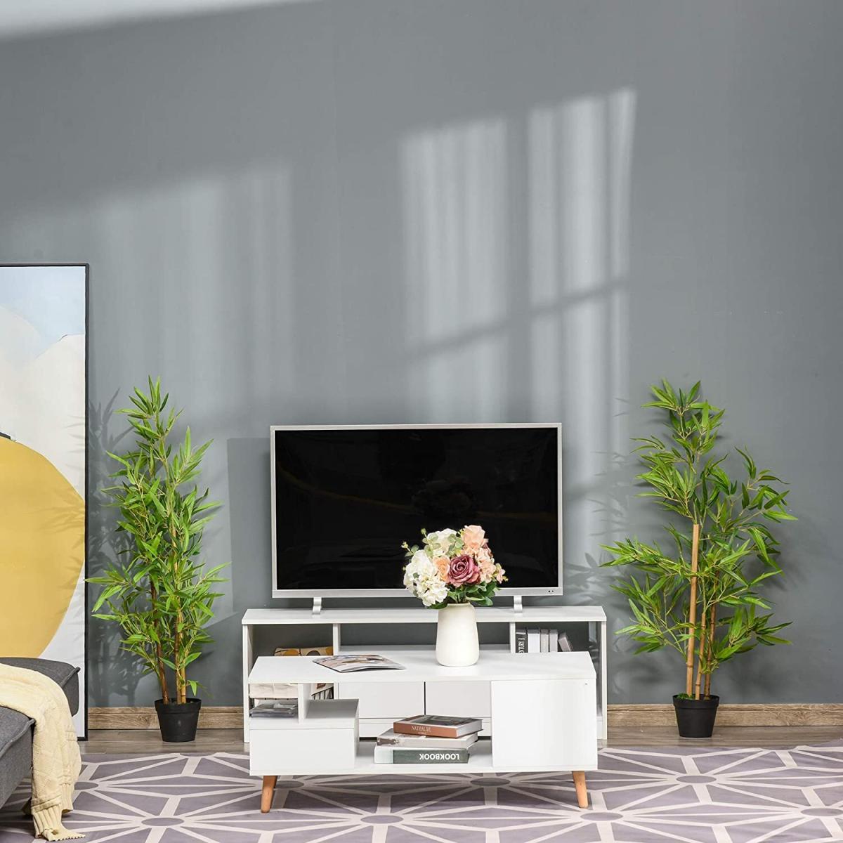 Set of 2 120cm Artificial Bamboo Trees - Bamboo – image 4