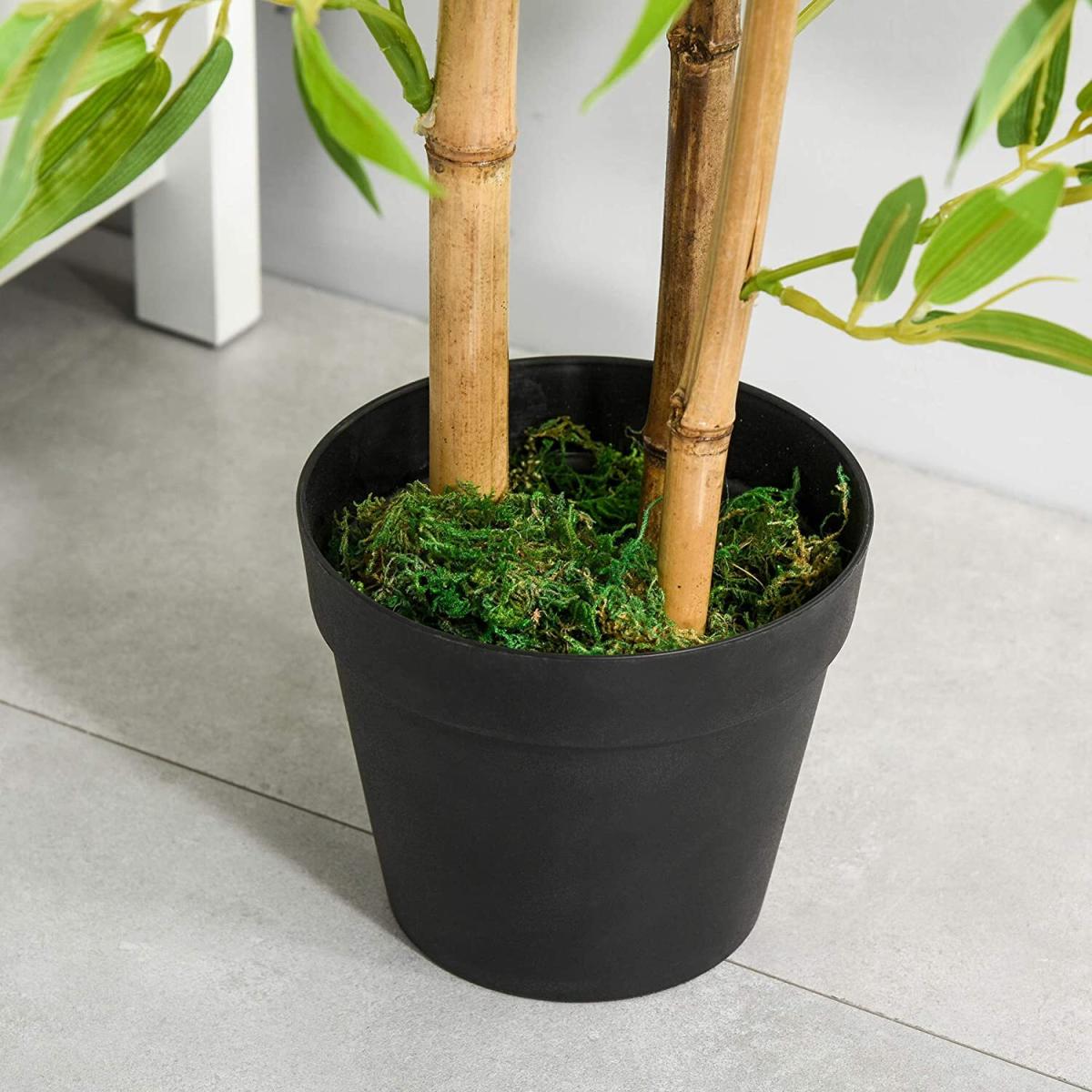 Set of 2 120cm Artificial Bamboo Trees - Bamboo – image 5
