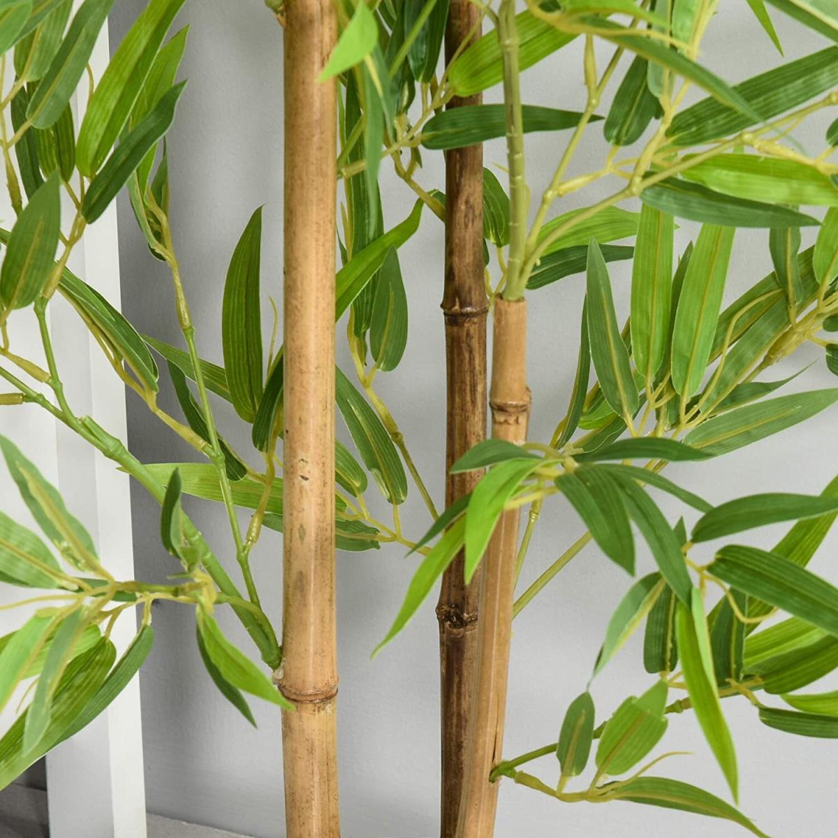 Set of 2 120cm Artificial Bamboo Trees - Bamboo – image 9