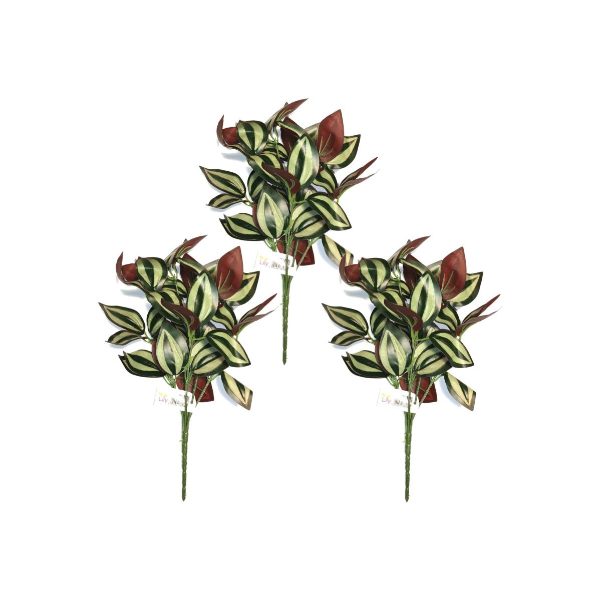 Artificial Tradescantia Foliage Bush - Multi