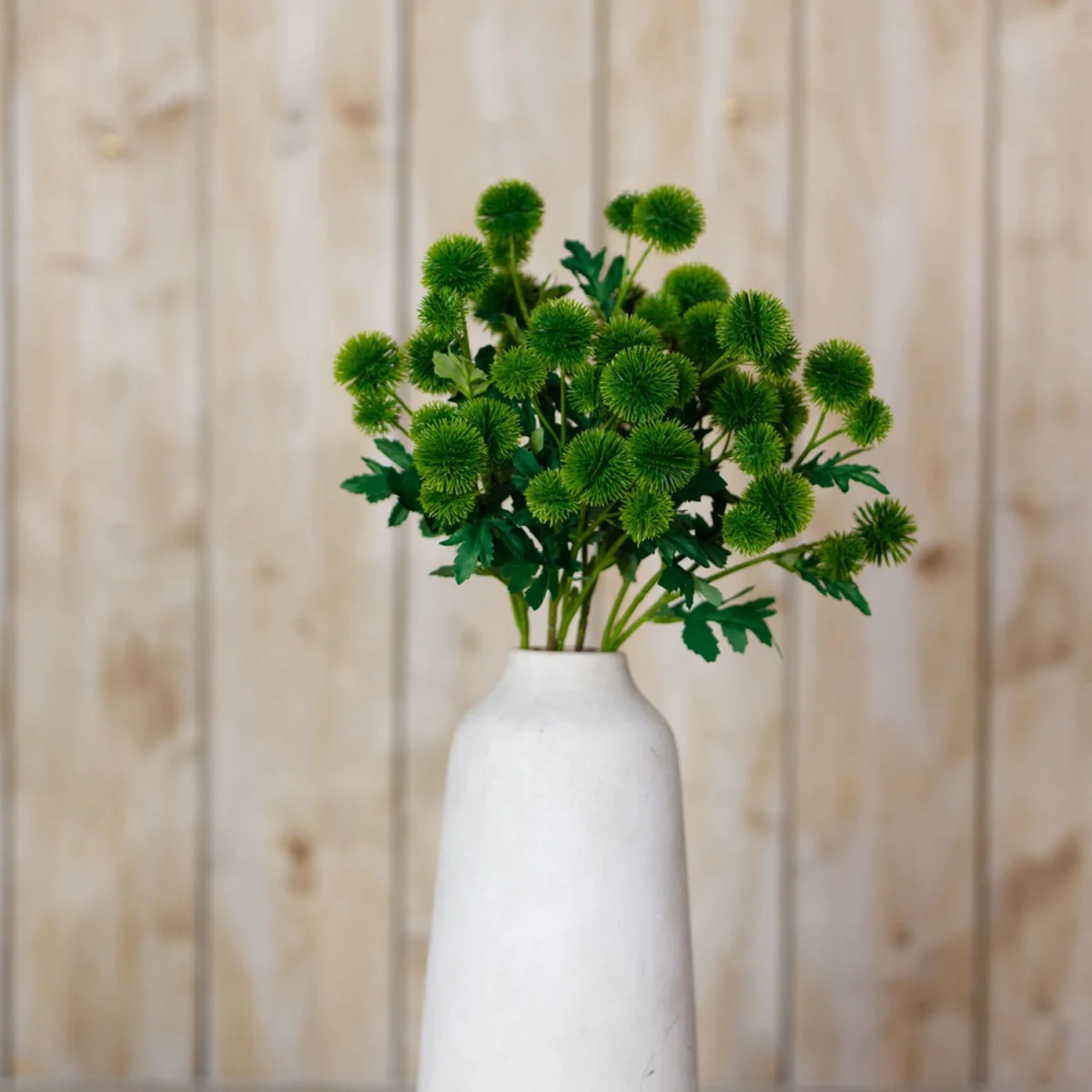 Hill Interiors Globe Thistle Spray Artificial Flower - Green – image 3