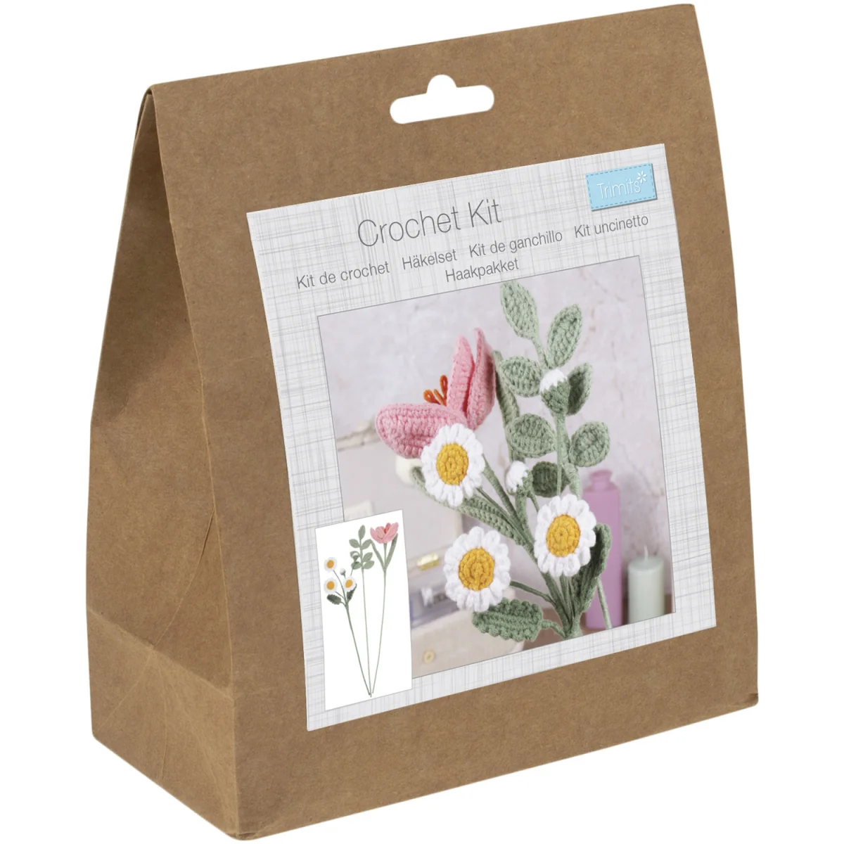 Flower Blooms Crochet Kit - Pastal – image 2
