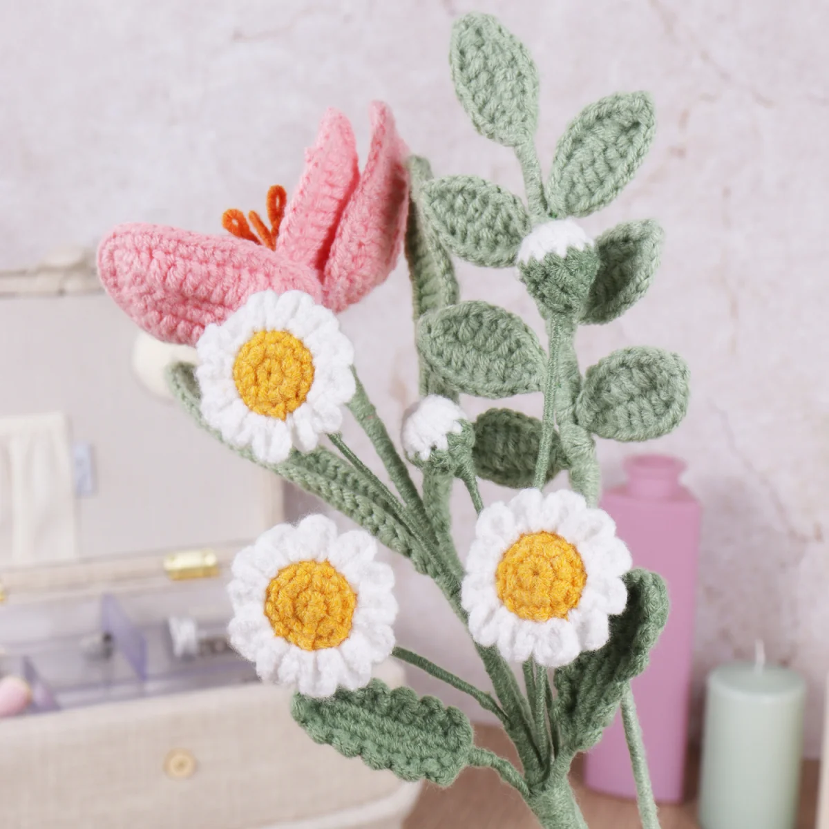 Flower Blooms Crochet Kit - Pastal – image 3