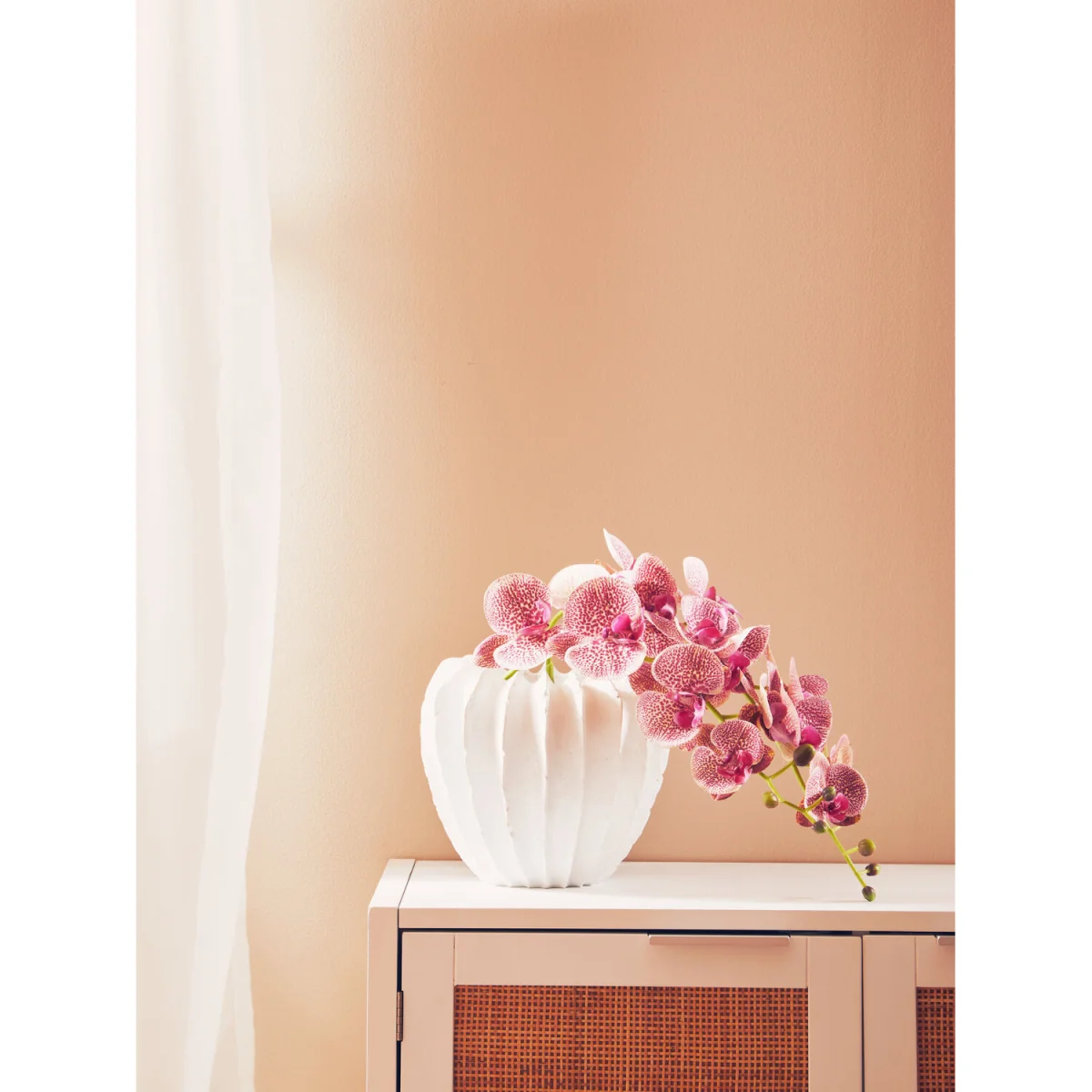 Fiori Tall Pink Orchid Spray Flower Stem - Pink – image 4