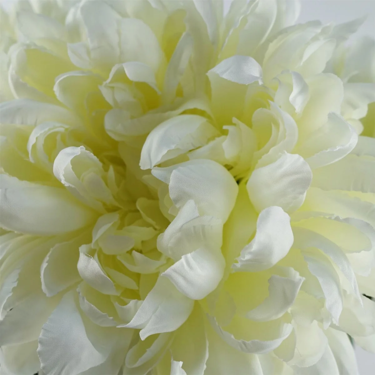 Pack of 6 x 75cm Artificial Extra Reflex Chrysanthemum Orange - Yellow Flower Stems – image 43