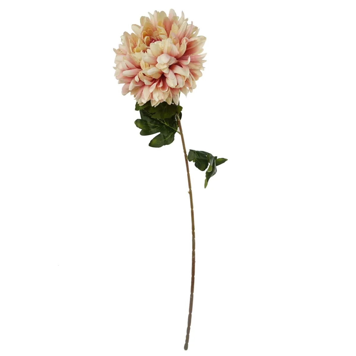 Pack of 6 x 75cm Artificial Extra Reflex Chrysanthemum Orange - Yellow Flower Stems – image 54