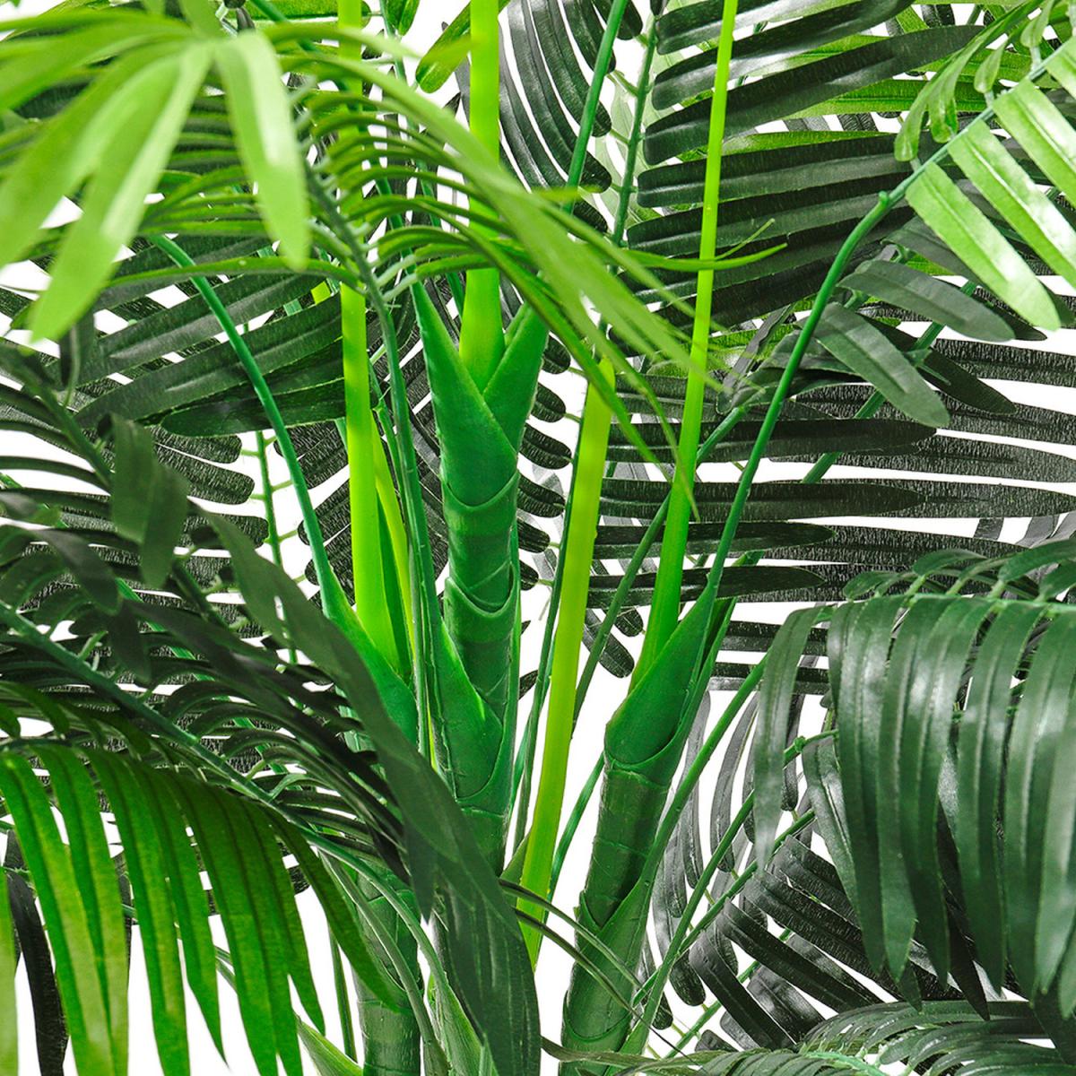 Artificial Potted Palm Tree for Home Decoration - Green – image 2