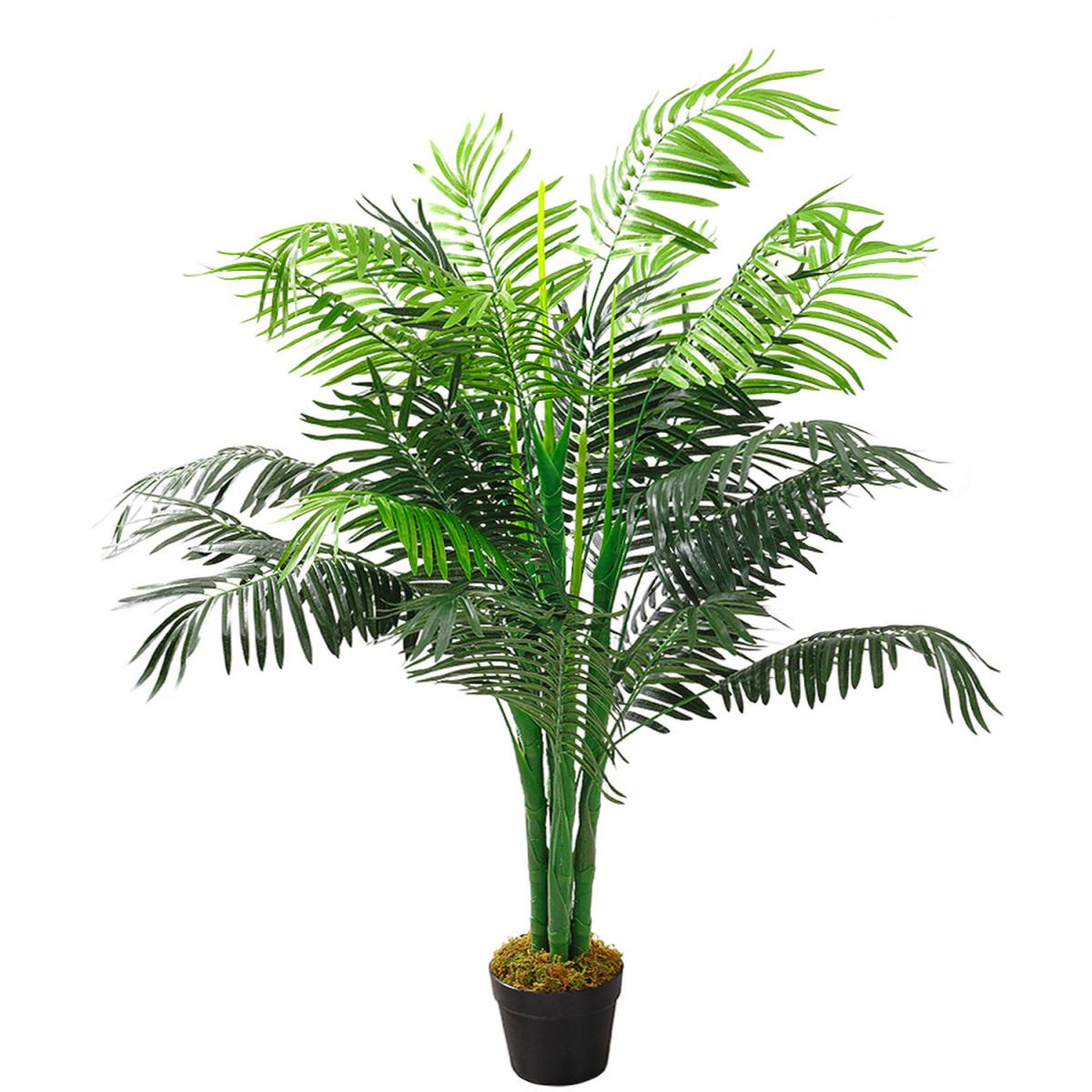 Artificial Potted Palm Tree for Home Decoration - Green – image 6